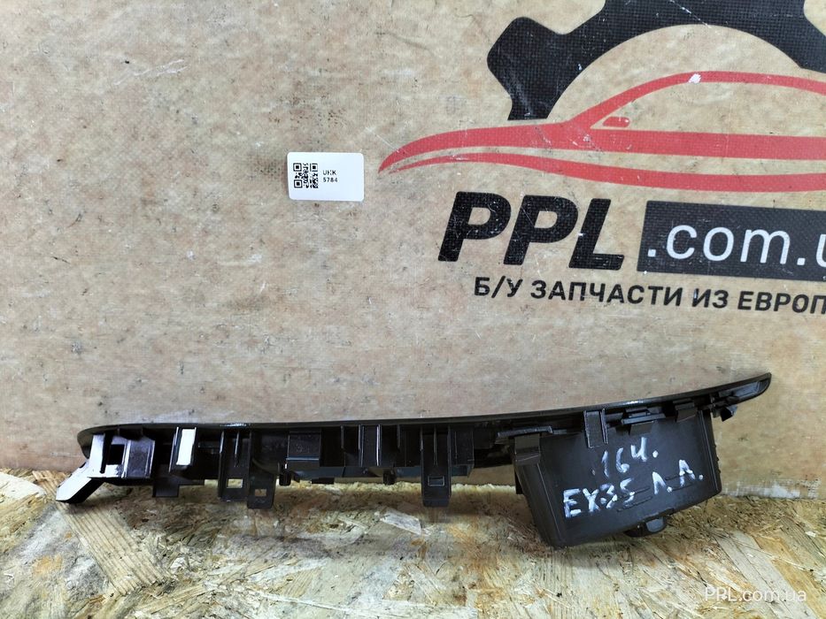 Infiniti EX 07-13 EX35 накладка кнопок стеклоподъемника передняя левая
