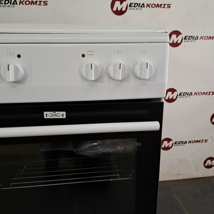 Kuchnia Amica SHE 11511-1 W (2 lata gwar) Klasa A /67l/talerze grzew.