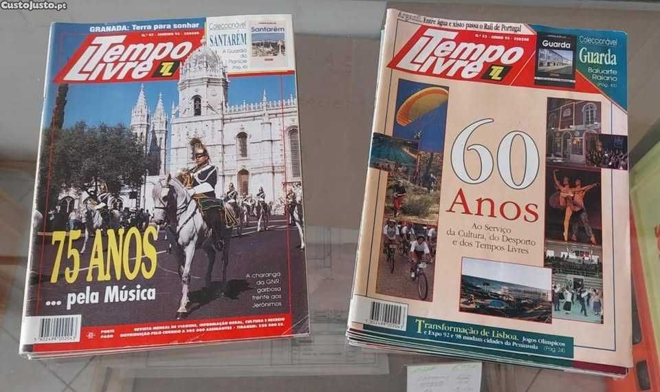 14 Revistas "Tempos Livres" - Revista Mensal de Informação Geral