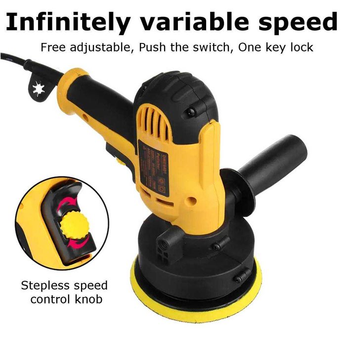 F239 Polidora 800W Profissional Carros 5 Velocidades Encerar