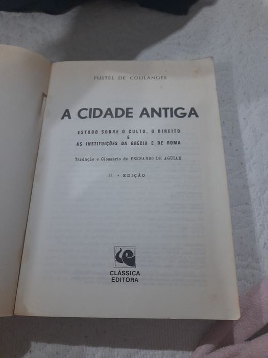 A Cidade Antiga de Fustel de Coulanges
