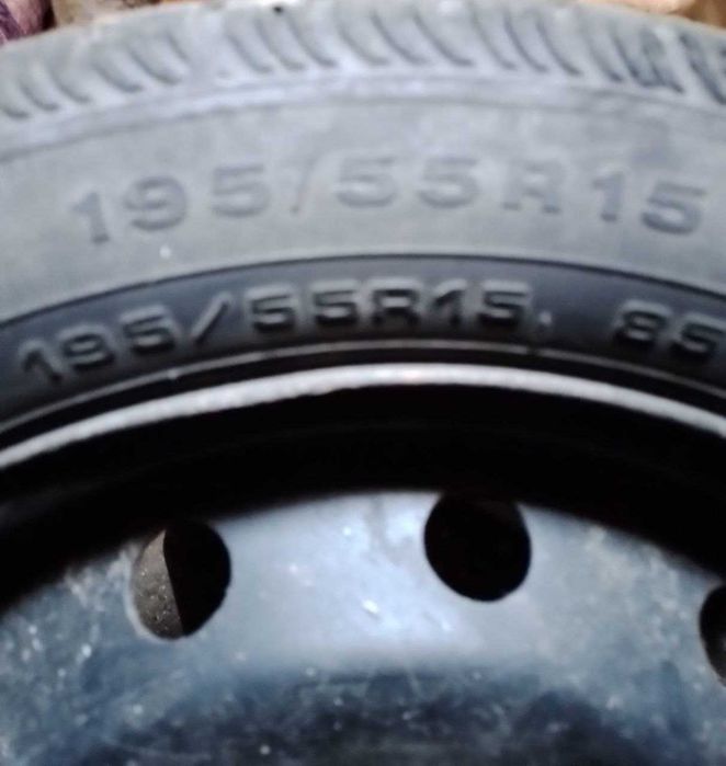 Продам резины 185\65\15 и 195\55\15 + Колпаки