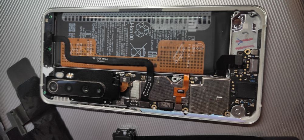 Części Xiaomi Mi Note 10 Lite M2002F4LG pudełko płyta główna aparaty