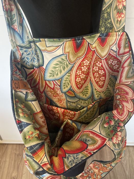 Torba shopper totebag jeans recykling