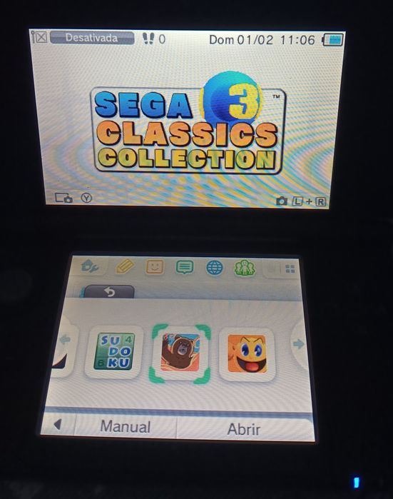 Nintendo 3DS XL + 7 Jogos RESERVADO