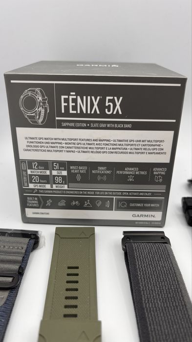Garmin Fénix 5X Sapphire Edition
