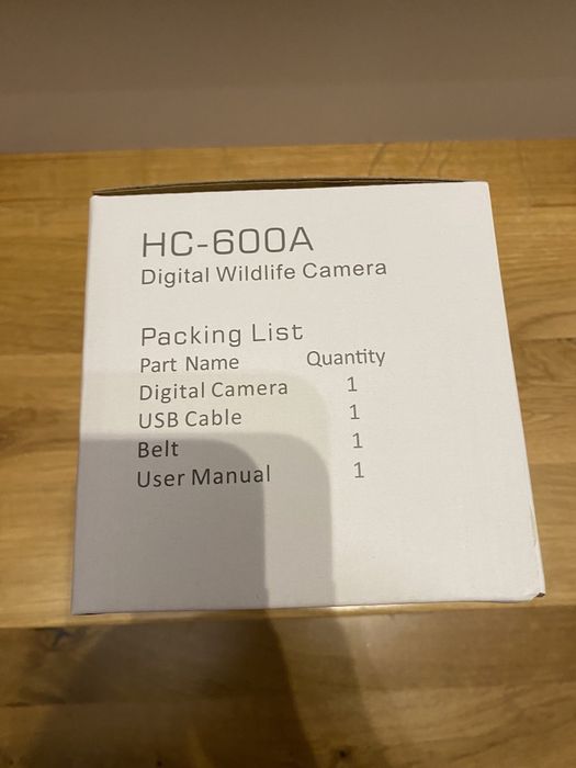 Leśna kamera HC-600A  panel solarny fotopułapka IP65 120° FULL HD podc