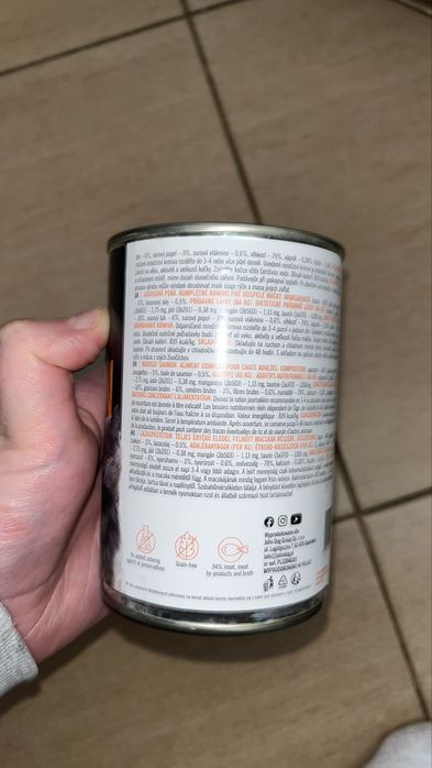 Karma dla kota łosoś John Dog