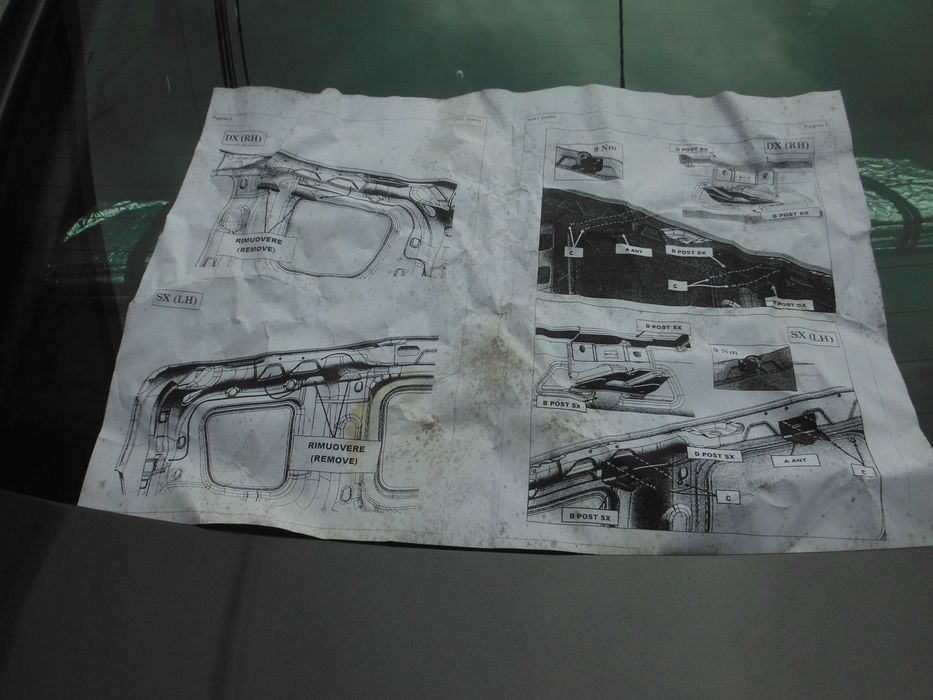 Barras de interior para Fiat Doblo carrinha ligeira