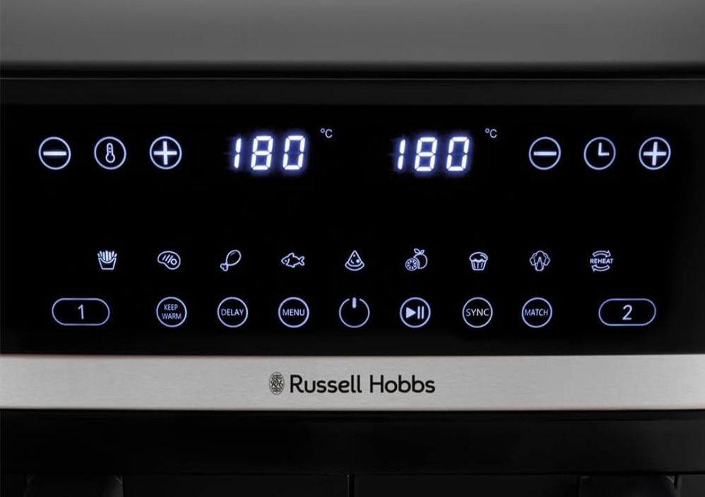 Air Fryer Russell Hobbs 9L Dual – Nova!