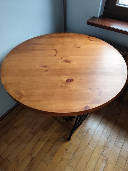 Regał na książki z drewna bukowego 194x80x25