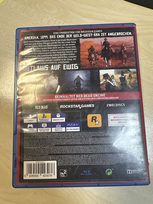 Red Dead redemption 2 ps4