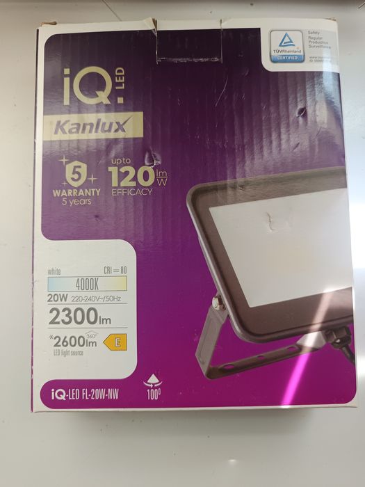 Reflektor LED Kanlux iQ-LED 20W + 30W (4000K) – NOWY!