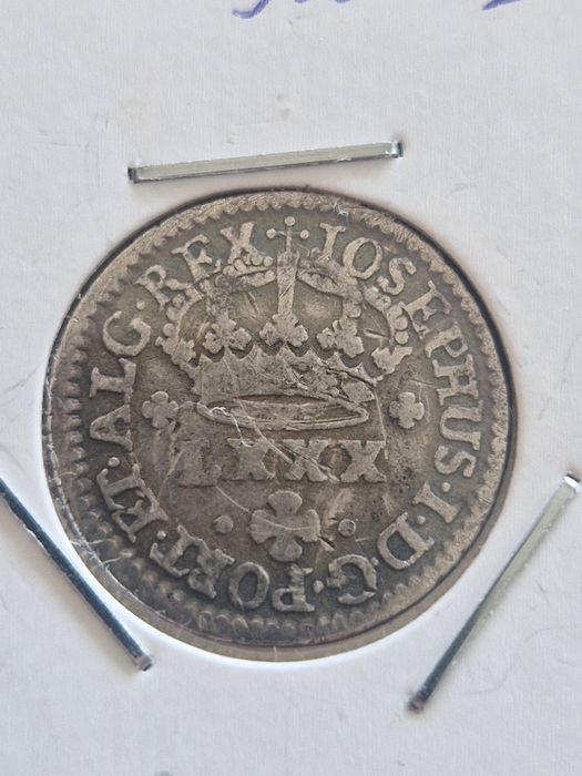 Moeda de Prata Tostão D. José I