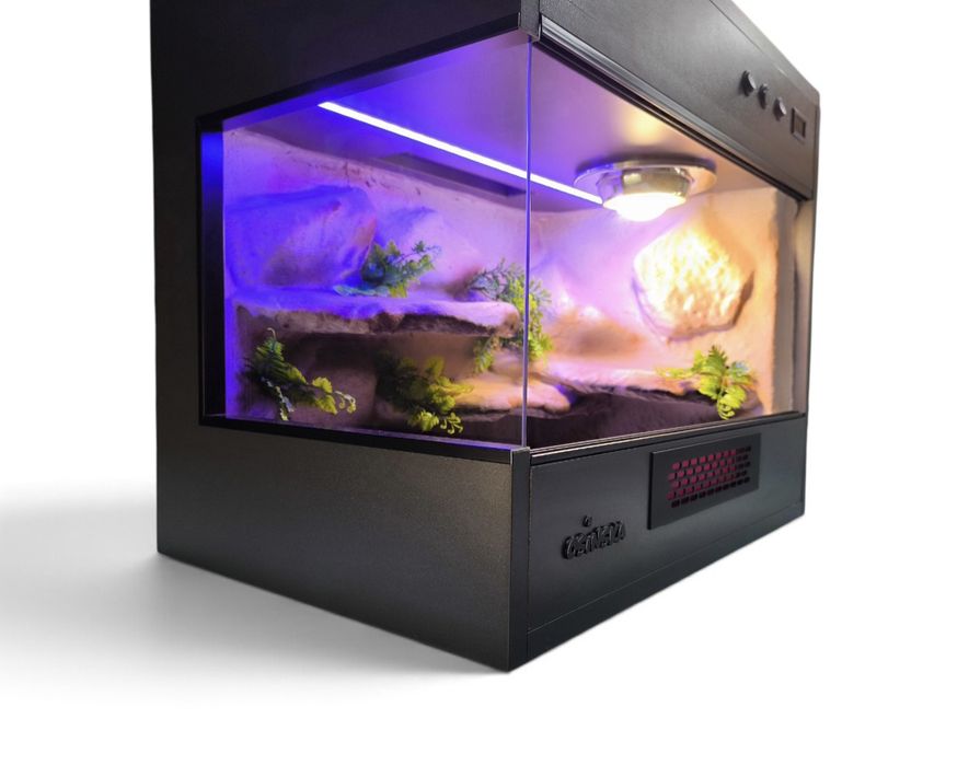 Terrarium meblowe dla gekona eublefara lamparciego GOTOWE OD RĘKI