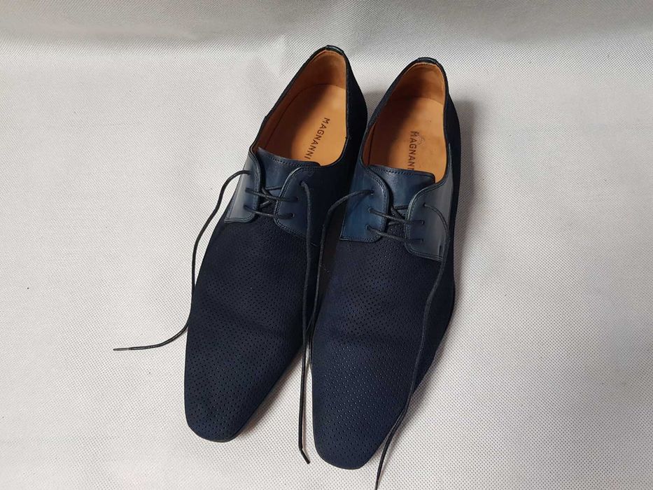 MAGNANNI - Męskie Buty Eleganckie roz. 41,5 - 27 cm SUPER