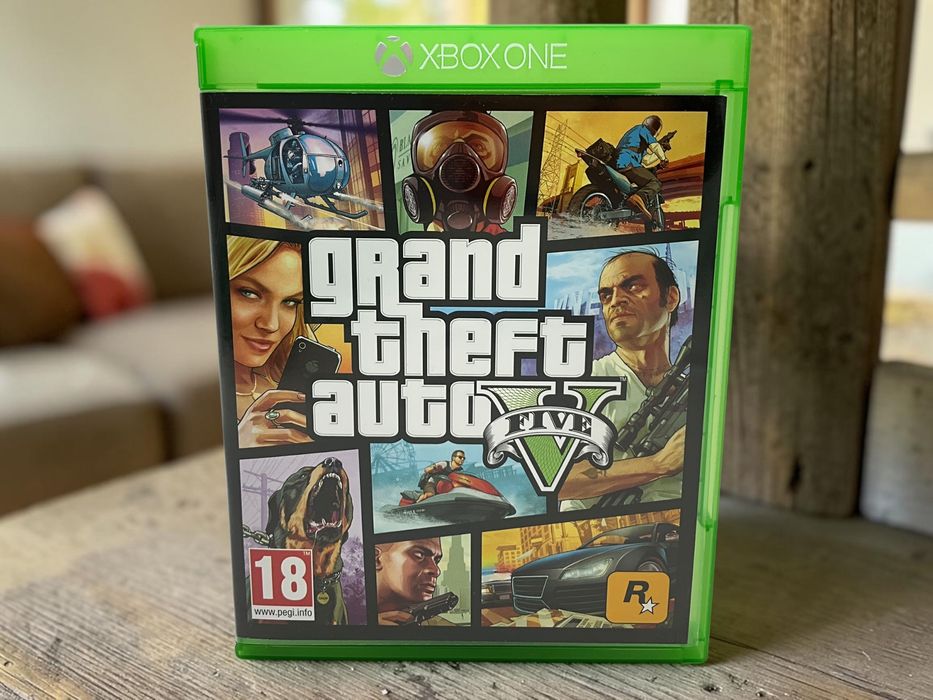 Grand Theft Auto V na Xbox One – Gra akcji, 2014 + mapa miasta Los Santos