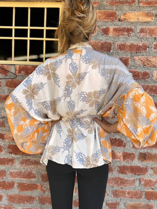 Bluzka boho oversize