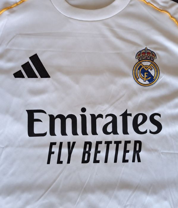 Camisola Real Madrid Adidas M Branca – Nova – Slim Fit