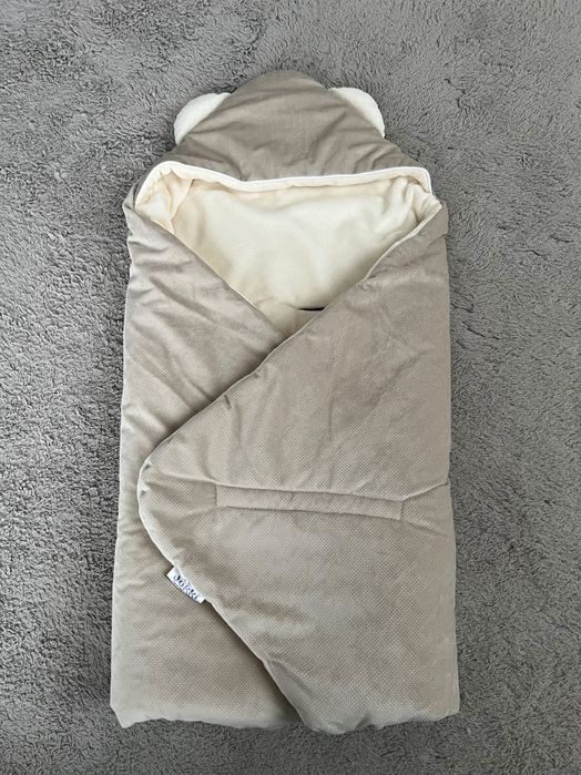 Zimowy kocyk do fotelika velvet