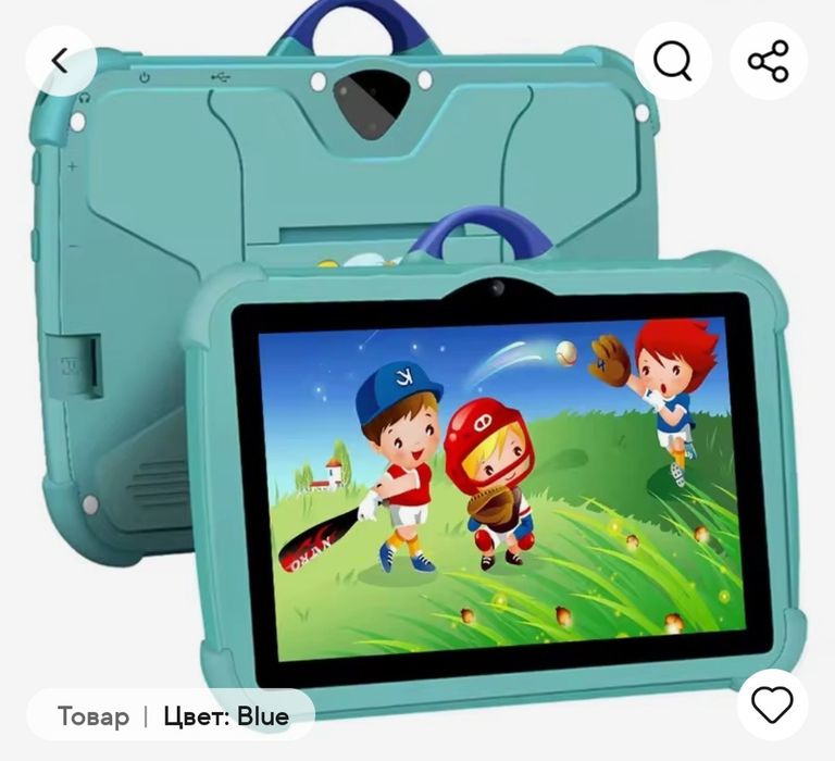 планшет дитячий BDF Kids Android 13 нова модель