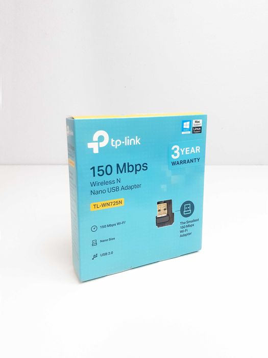 Adaptador USB TP-Link TL-WN725N Nano 150Mbps Wireless - Novo