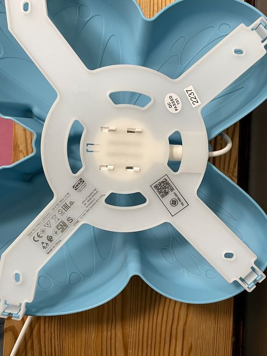 Lampka IKEA UPPLYST LED, 24V 1,6W, bardzo dobry stan Niebieski Motylek