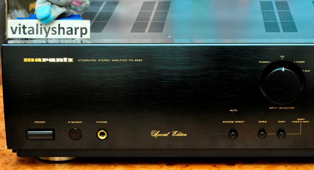 Hi-End MARANTZ PM-66 SE (647), линейный + MARANTZ PM-78 (860), class A