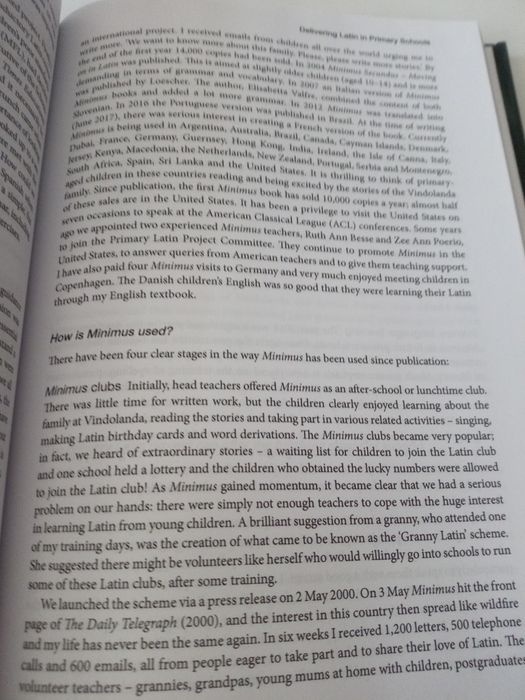 Forward with Classics: Classical Languages in Schools and Communities