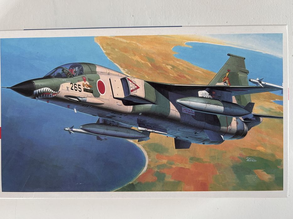 Samolot Mitsubishi F-1 model do sklejenia Hasegawa 00333