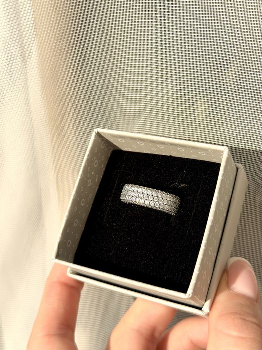 Кільце Pandora "Три ряди паве", оригінал