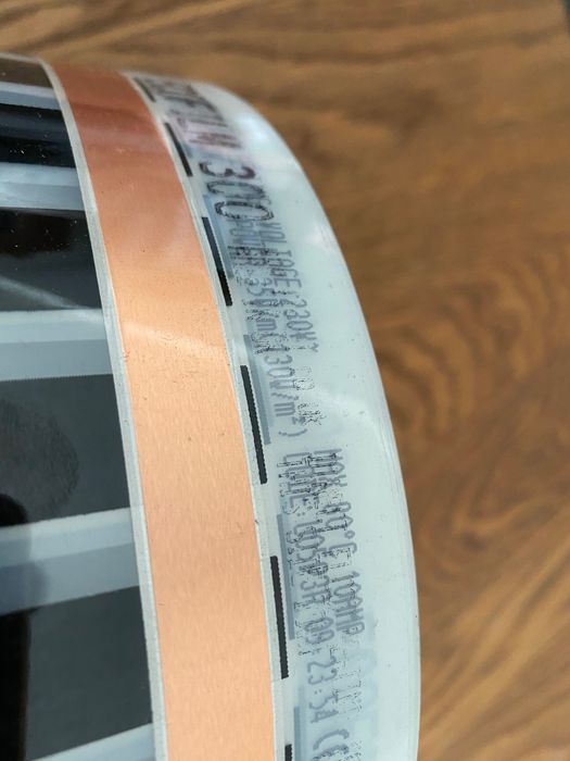 Folia na podczerwień ogrzewanie podłogowe / mata