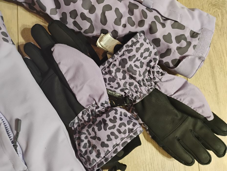 Piękny liliowy kombinezon narciarski 4F 158 NeoDry 8 000 bielizna