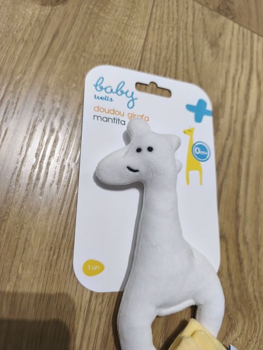 Doudou Girafa mantita Babywells