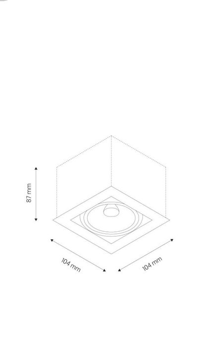 1 z 5szt - Nowa oprawa wpuszczana Sternlight, BASICSTERN RECESSED 1xGU