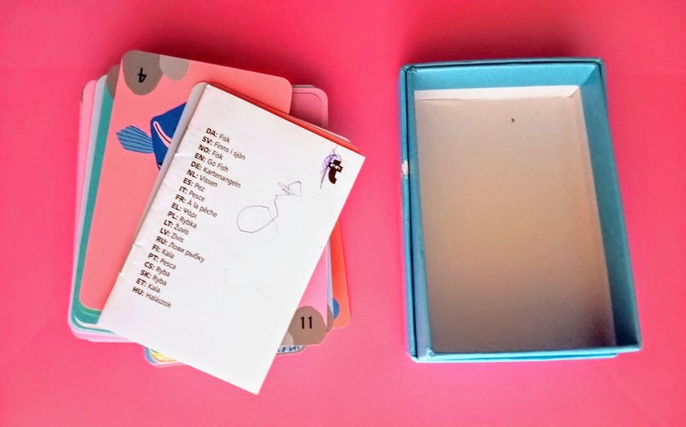 Baralho Jogo do peixinho.