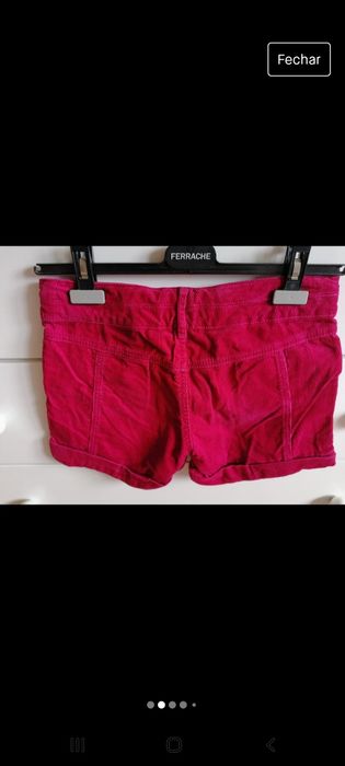 Calções benetton menina 10 anos