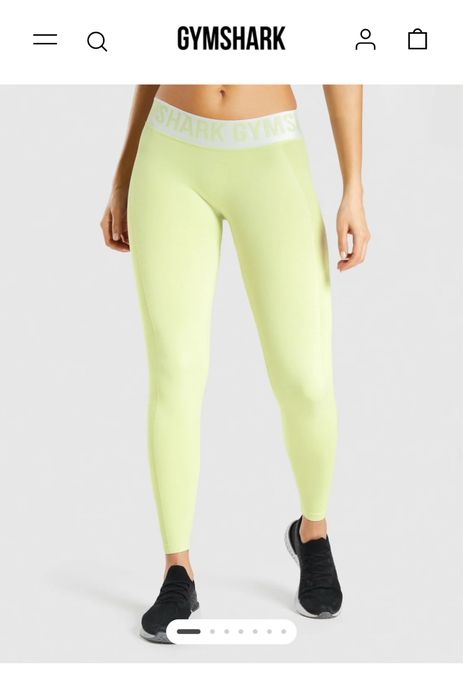 (S) Gymshark Flex Low Rise Leggins легінси лосини штани Adapt