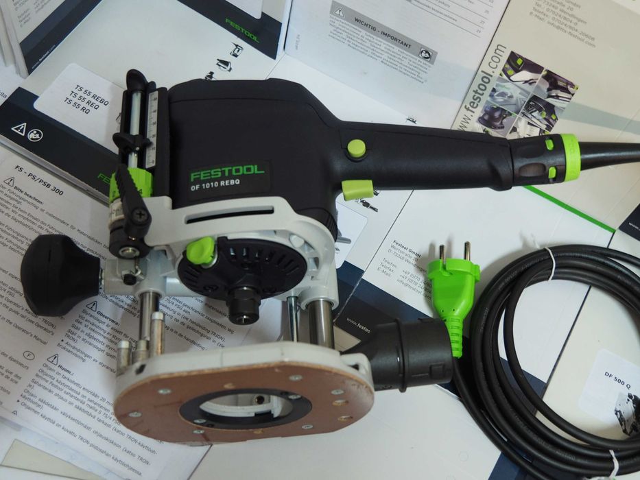 Nowy model FESTOOL OF 1010 REBQ PLUS frezarka +kabel 1010w