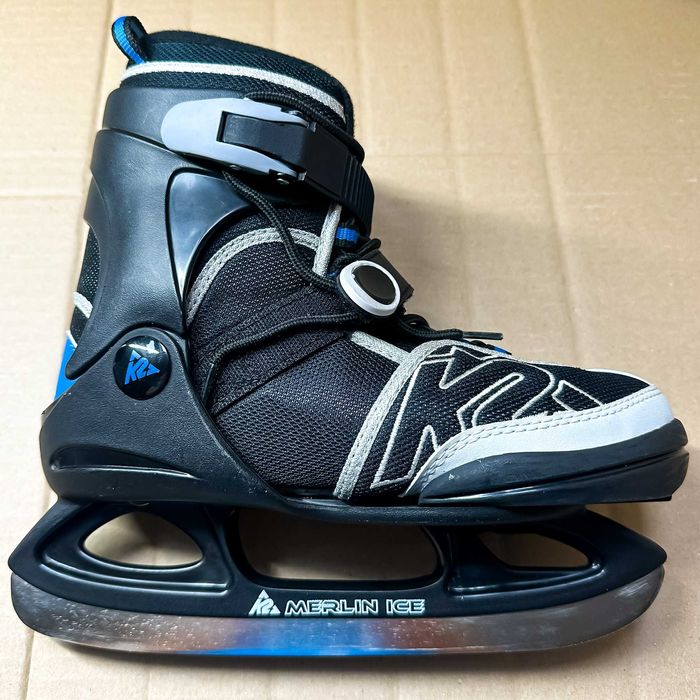 OKAZJA Łyżwy Dziecięce K2 MERLIN JR ICE 32 - 37 Regulowane Używane