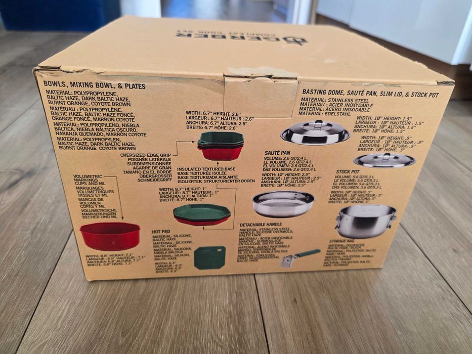 Profesjonalny zestaw kempingowy Gerber