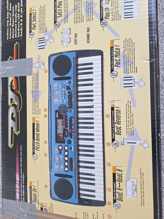 Yamaha DJX-Teclado  musical