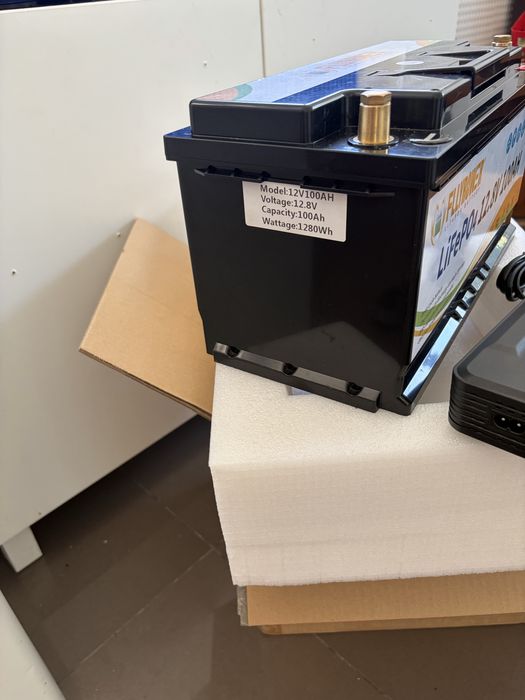 Bateria Litio  12V   100 Amperes - NOVA