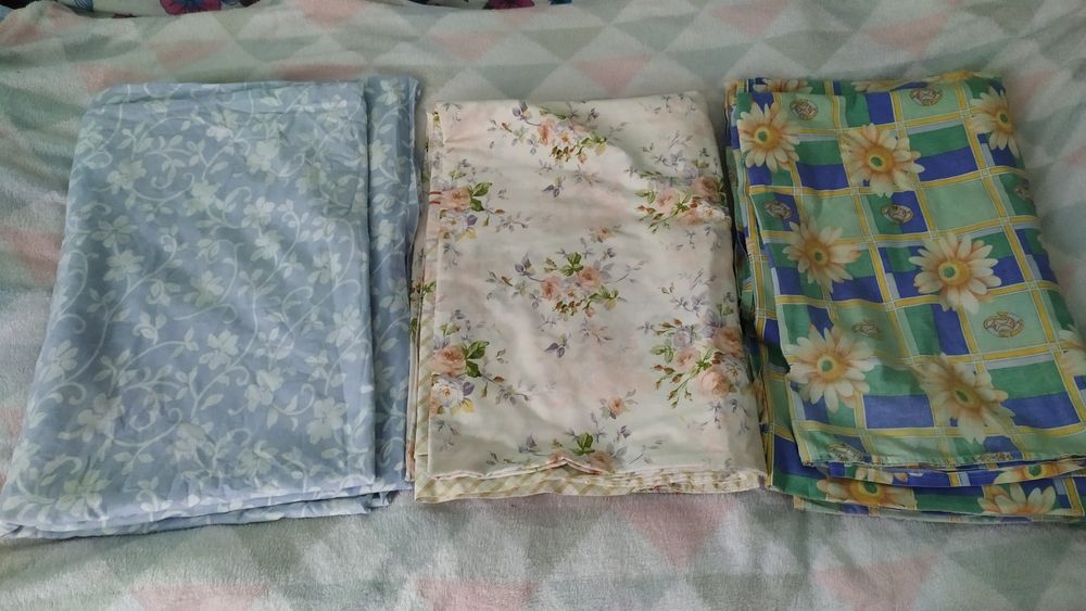 Комплект пододеяльник и простыня бу