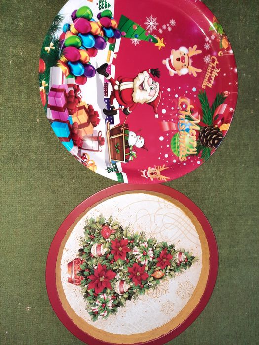 Подносы новогодние