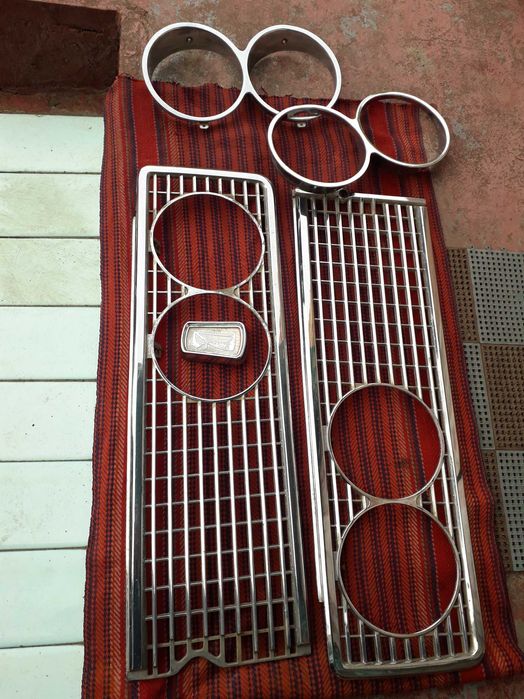 Решітка/решетка радіатора метал СССР хром на Ваз 2103-06