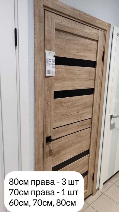 Продам двері нові та з виставки
