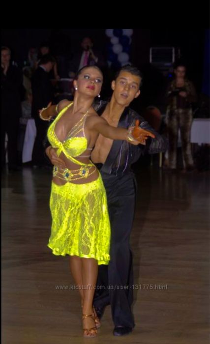 Бальное платье латина