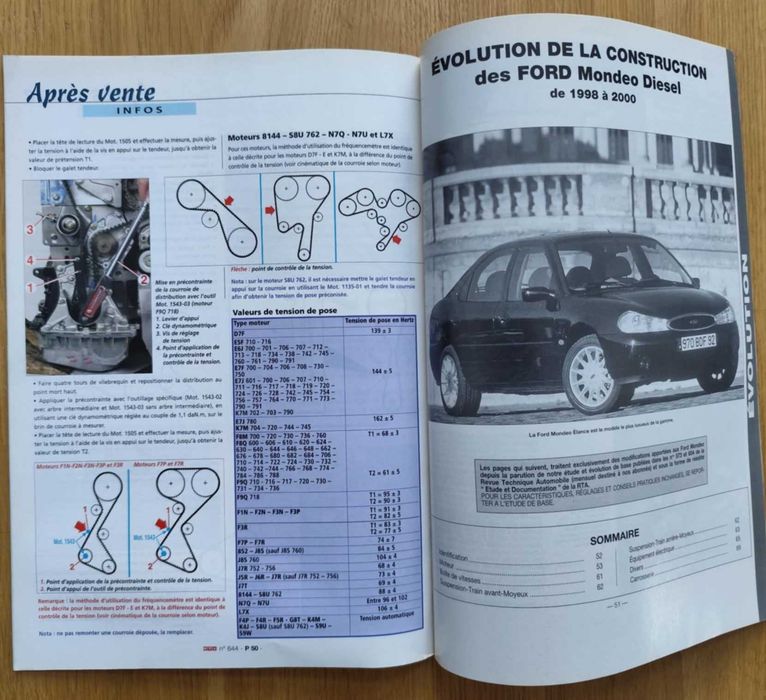 RTA Magazine Peugeot 306 Citroen Xantia Ford Mondeo