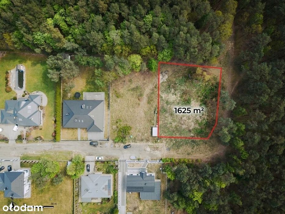 Działka 1625 m² w spokojnej okolicy Głowna - Widok 2